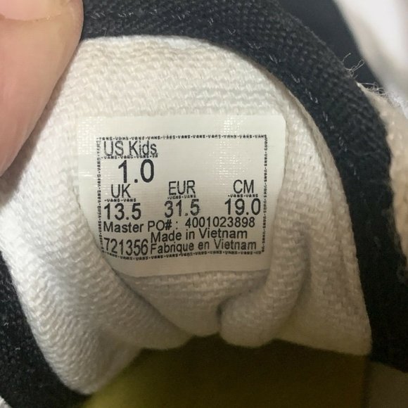 Youth Girls Vans Ward Low Top Old Skool Shoes Rainbow Check size 1 - Picture 9 of 11